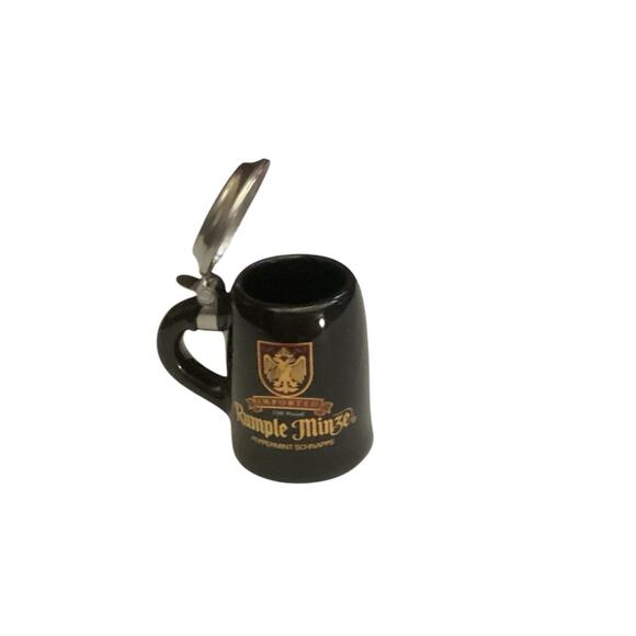 Unique Shot Glass Vintage 1985 Rumple Minze Replica Stein Peppermint Schnaps* - Picture 1 of 5